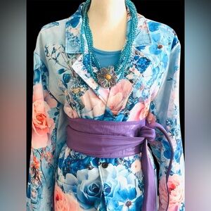 Malia Glass Sparkler Necklace - Turks